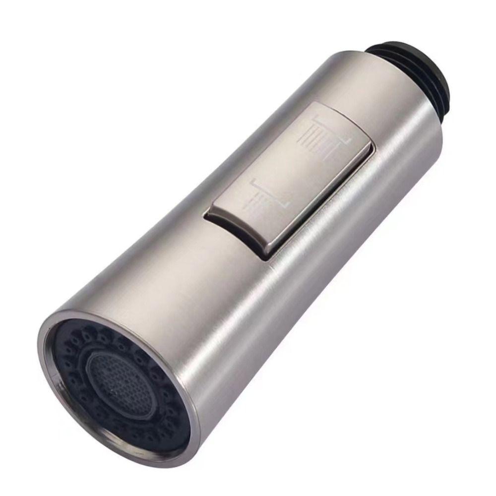 New Plastic Faucet Adapter Anti-splash Adjustable Tap Head Pull-out Type Shower Nozzle Sprayer Universal