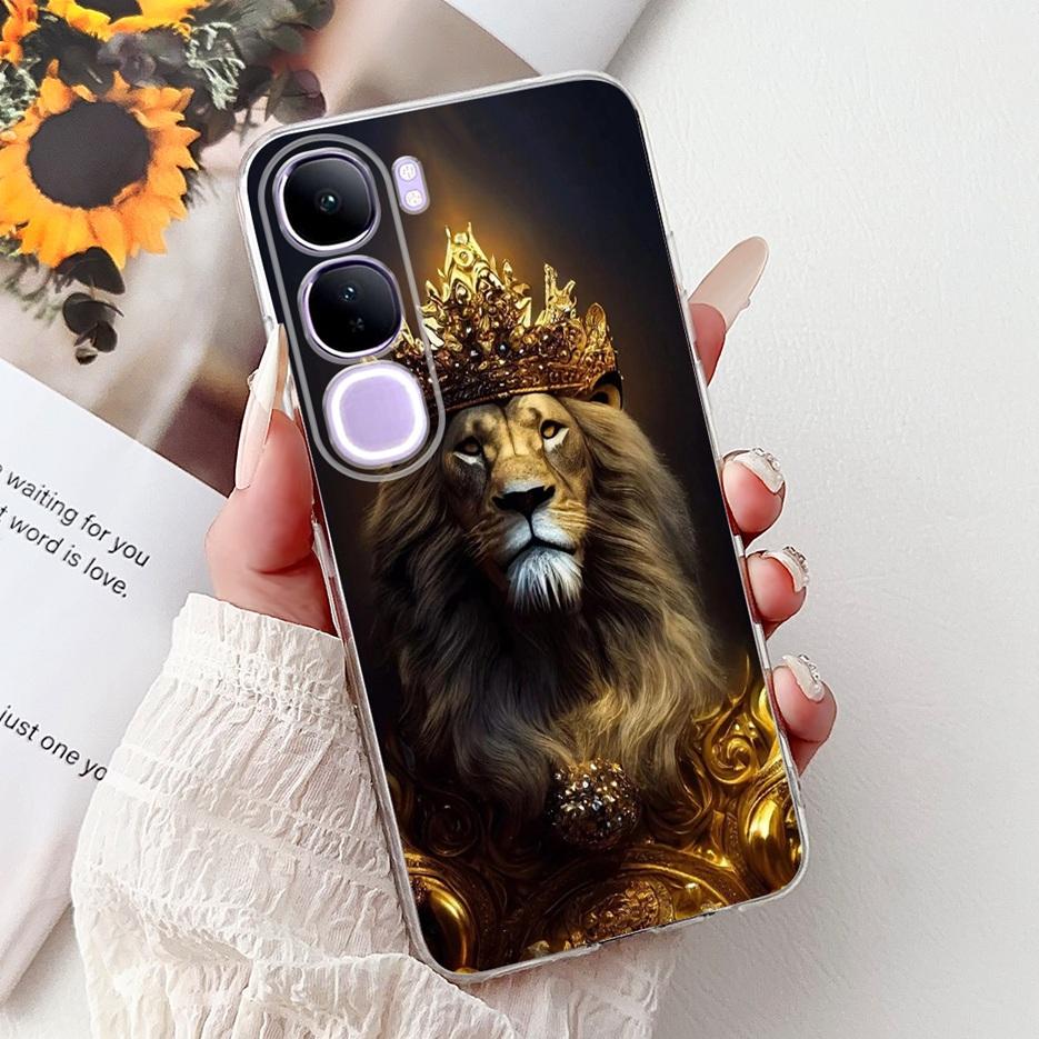 For Vivo Y200 5G Case Vivo V40 Lite Beautiful Butterfly Painted Cover Soft Slim Phone Case For Vivo Y300 Y 200 V40Lite 5G Bumper