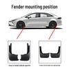 Брызговики для Toyota Corolla 2007-2013 - Защита от грязи и брызг, Аксессуар для защиты колес