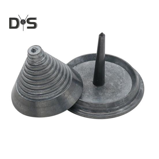 Балансир для лезвий газонокосилки, балансир для лезвий с металлическим ступенчатым конусом, балансировочный инструмент для газонокосилок, балансирует лезвия после заточки для большинства лезвий газонокосилок