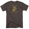 US Marine Corps USMC Split Tag Licensed Adult T-Shirt