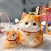 Slow Rebound Big Cat Doll Squeeze Toy Animal Cat Fidget Toy Simulation Cat Squeeze Toys  Kids
