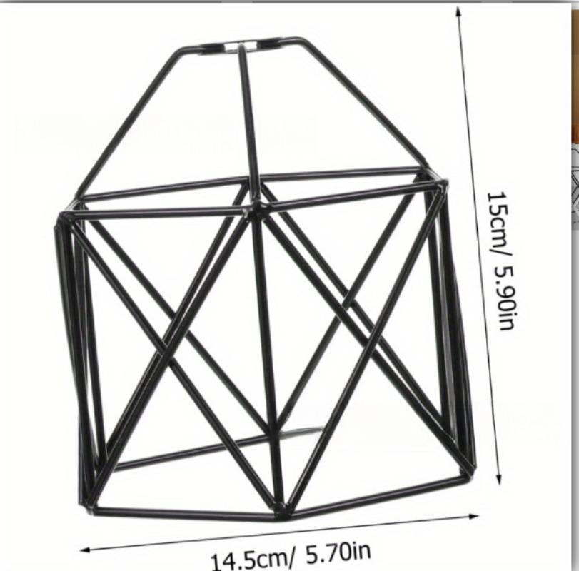Ретро DIY Железный абажур Защитный кожух для лампы Железный колокол Защита для лампочки E27 Потолочный подвесной светильник Чехол Металлическая проволочная клетка Индустриальный стиль
