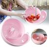 New Snail Shape Fruit Drainer Basket Reusable Kitchen Vegetable Washing Basin Multi-functional Automatic Rotation Clean Tools