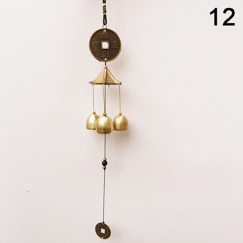 Antique Wind Chime Copper Yard Garden Outdoor Living Decoration Metal Wind Chime