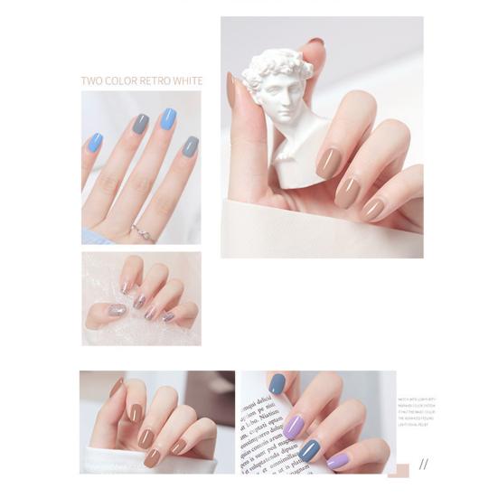 Peelable Nail Polish for Kids Rainbow Colors Safe Low Odor Easy Peel-off Glamorous Bottle Child-Friendly Tearable Nail Polish