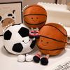 Ijodiy sport yumshoq o'yinchoq: Basketbol, Futbol, Voleybol O'yinchoq Qo'g'irchoq va Bolalar Tug'ilgan Kuni uchun Yostiq