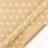 Large Size Vintage Christmas Gift Wrapping Paper Roll Christmas Tree Thickened Kraft Paper for Gift Wrapping, Christmas Party, Gift Boxes