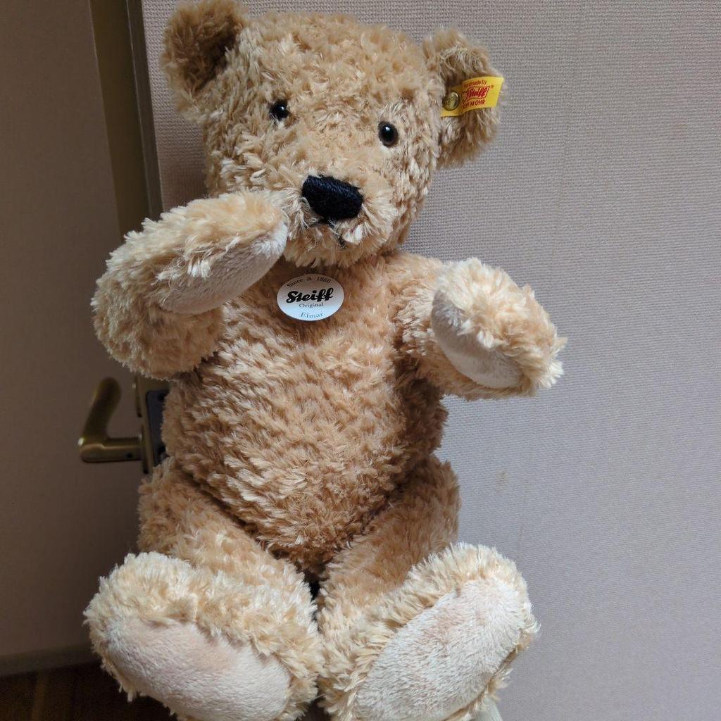 [Б/У] Оригинальный плюшевый мишка Тедди Steiff Elmas