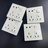Concealed 86 Switch Single Gang Wall Socket Panel with Multifunctional Five-Hole and Eight-Hole Features