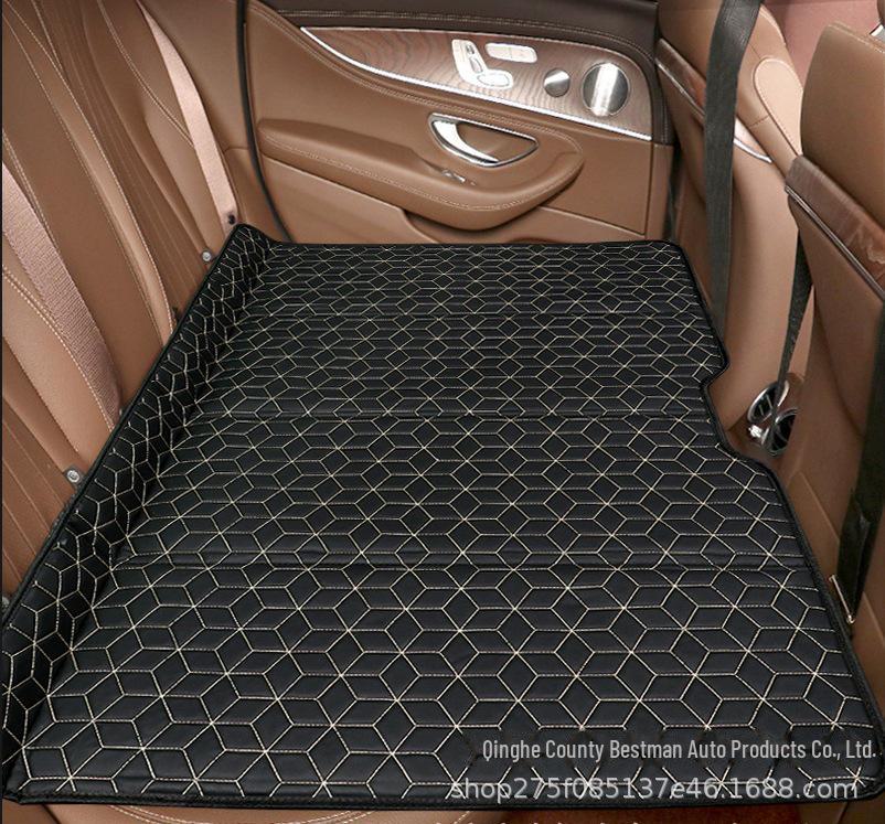 Охлаждающий матрас для заднего сиденья автомобиля: Складная дорожная кровать и универсальный спальный коврик