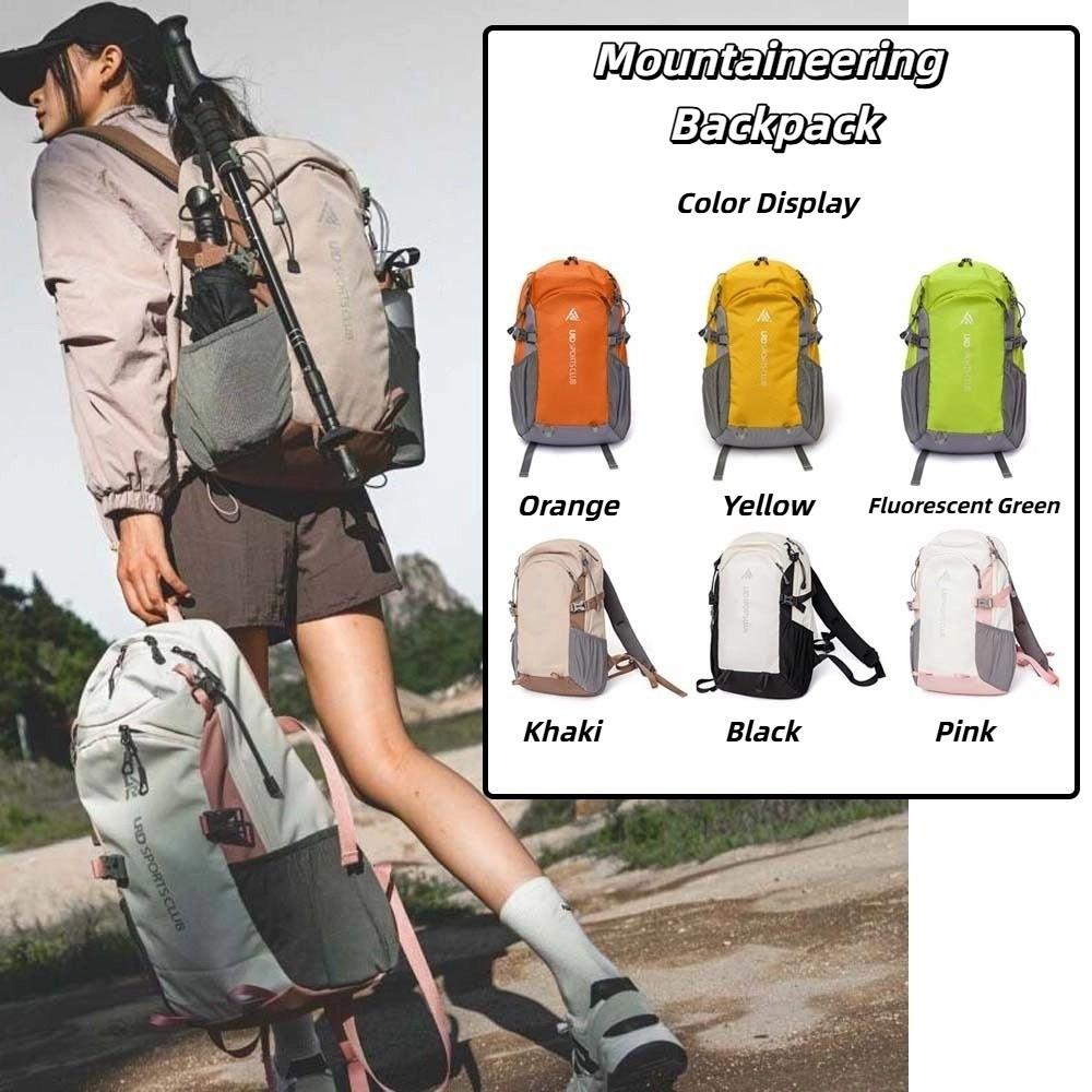 Large Capacity Outdoor Rucksack Nylon Mountaineering Bag Lightweight Sport Backpack Daily