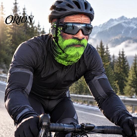 Face Print Ski Mask Funny Old Man Mask, Full Head Neck Coverage Windproof Shield Balaclava, Quick Drying Cover for Outdoor Cycling Sports Cold Weather