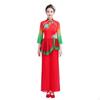 Traditional Folk Dance Outfit Embroidered Design Chinese Costume Gradient Color