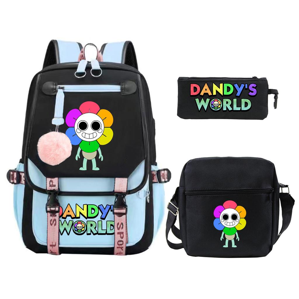 Детский рюкзак Dandy's world school trend большой вместимости для учеников начальной и средней школы, сумка для досуга