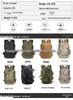 Waterproof Tactical Outdoor Backpack for Mountaineering, Hunting, and Camping