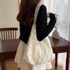 Lace Shoulder Bag Handbag Women's Summer Small Fresh Rural Commuting Tote Bag Travel Shopping Bags