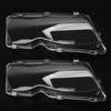 For BMW 3 Series E46 02-05(4 door) Clear Transparent Automobile Headlamp Head Light Headlight Lens Shell Car Headlight Cover