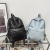 Школьная сумка для женщин, учащихся средней школы, мягкий кожаный рюкзак для мужчин