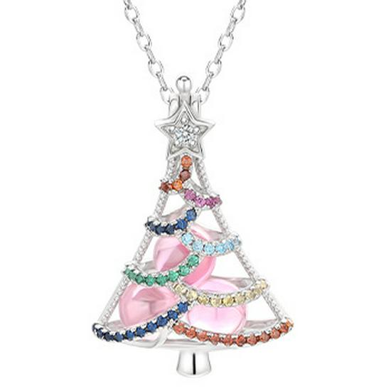 Серебряное ожерелье-кулон для ароматерапии 925 пробы - Стиль клетки-креста, Открывающийся кулон для духов, Идеальный рождественский подарок.