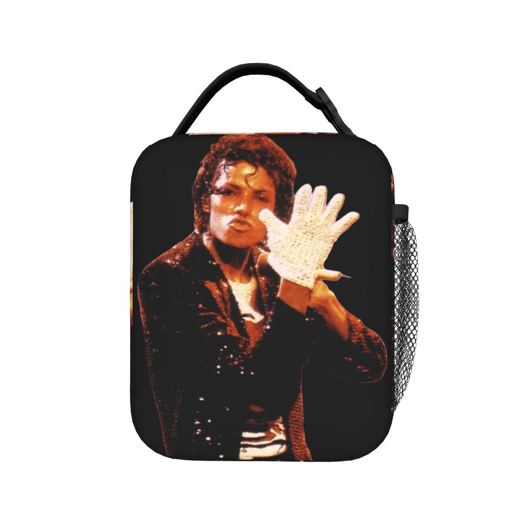 MJ король поп-музыки Тур Победы Billie Jean Изолированные Сумки для Ланча Сумка-холодильник Контейнер для Еды Сумка-тоут Ланч-бокс Пенал для Бенто Пляж На улице