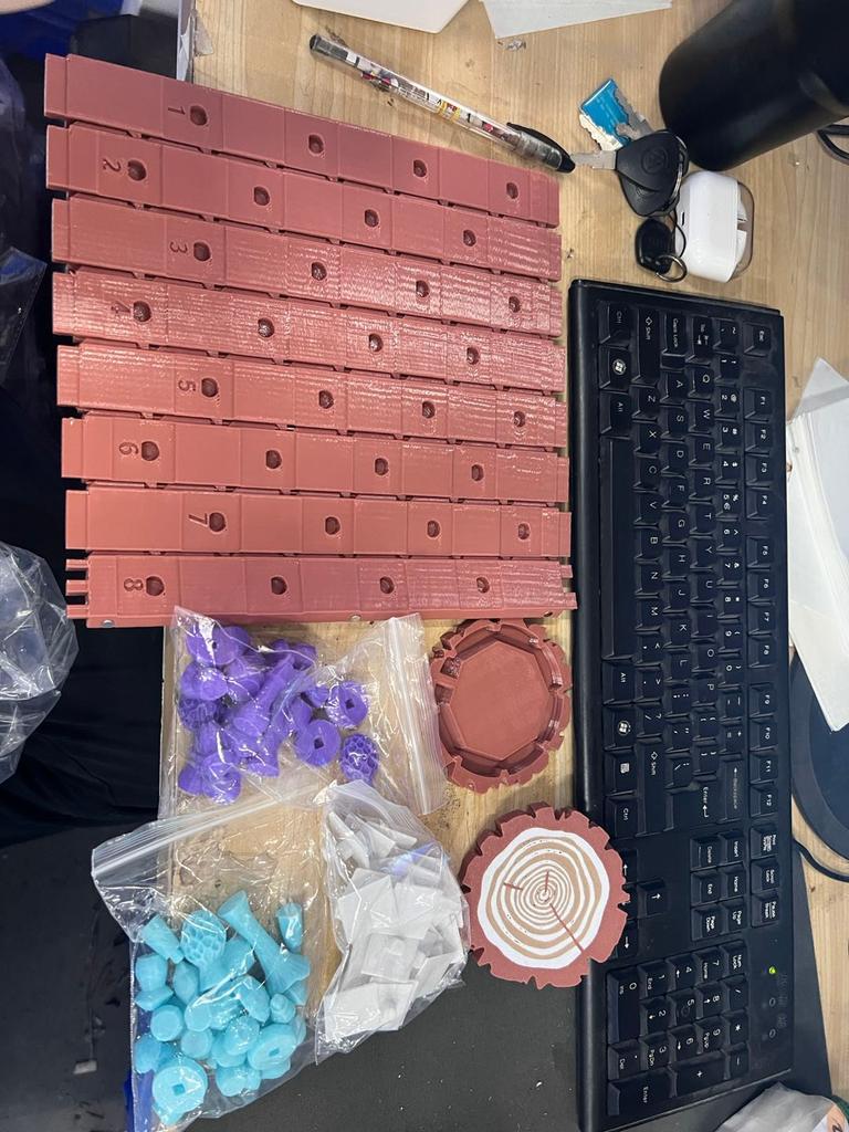 Лесные шахматы, деревянная шахматная доска, переносные шахматы и набор на лесную тематику