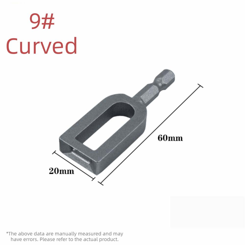 Heavy Duty Wire Twisting Tool 1/4" Hex Shank Alloy Steel Wire Knotter Drill Wire Twister