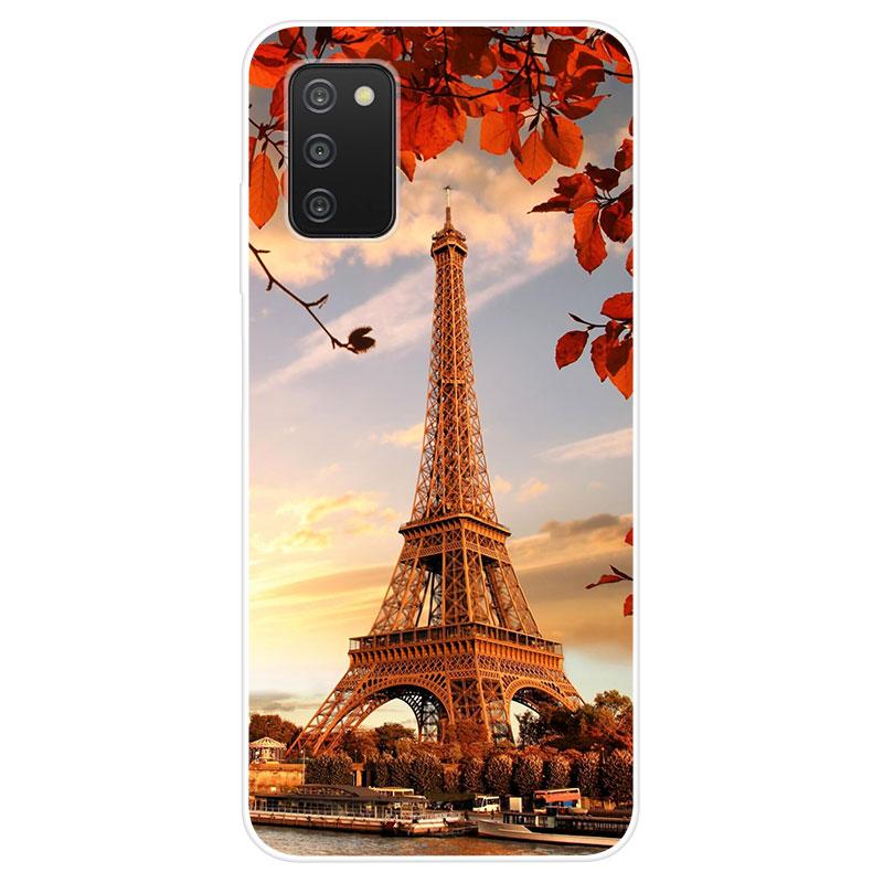 Для Samsung Galaxy A03S Силиконовый чехол из ТПУ Мягкий чехол для телефона Чехол для Samsung A03S