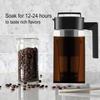 Cold Brew Coffee Maker Kettle with Filter Handle Design Airtight