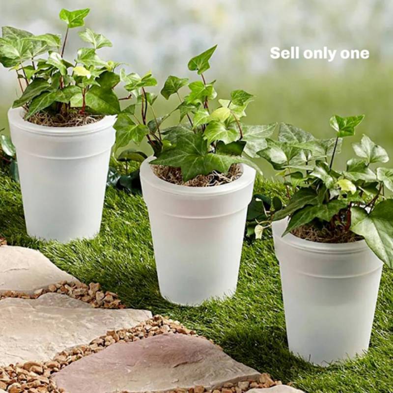 Наружный водонепроницаемый солнечный садовый светильник-цветочный горшок для украшения двора и балкона