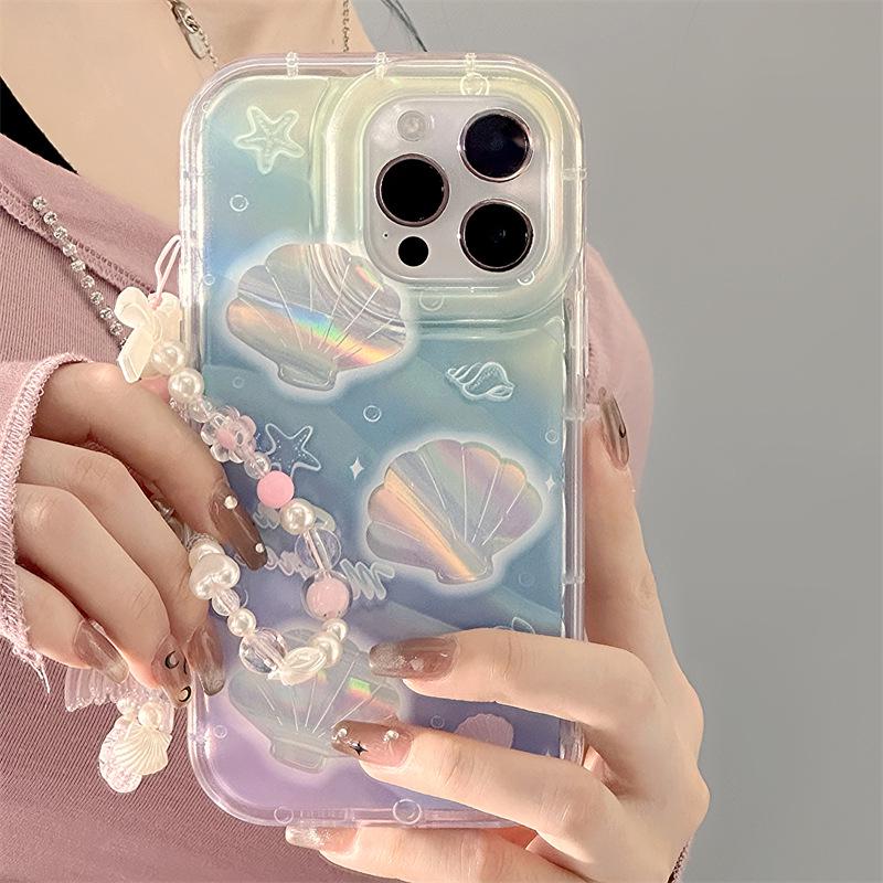 Защитный чехол Zhitai Phantom Shell для Apple iPhone 11/12/14/15 Pro Max с браслетом, совместимым с 16Pro.