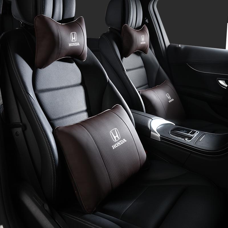 Набор подушек для подголовника и поясничной поддержки автомобиля Honda Accord CR-V Civic