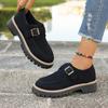 Platform Women Sneakers Autumn Designer Casual Flat Shoes for Women Trend Buckle Walking Comfort Sneakers Women Zapatos De Mujer