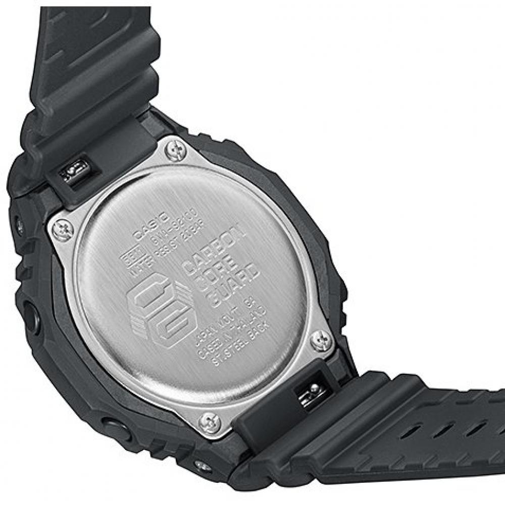 Casio Men G Shock Rubber Band Ga 2100 Mid Black Gma S2100 1ajf