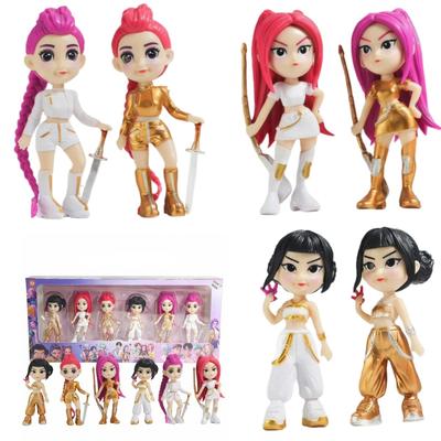 Демон Команда Аниме Охотники Kpop Фигурка Модель Игрушка Мультфильм Игровые Периферийные Устройства Настольное Украшение Коллекционные Фигурки Модель Игрушка Для Ребенка Подарок