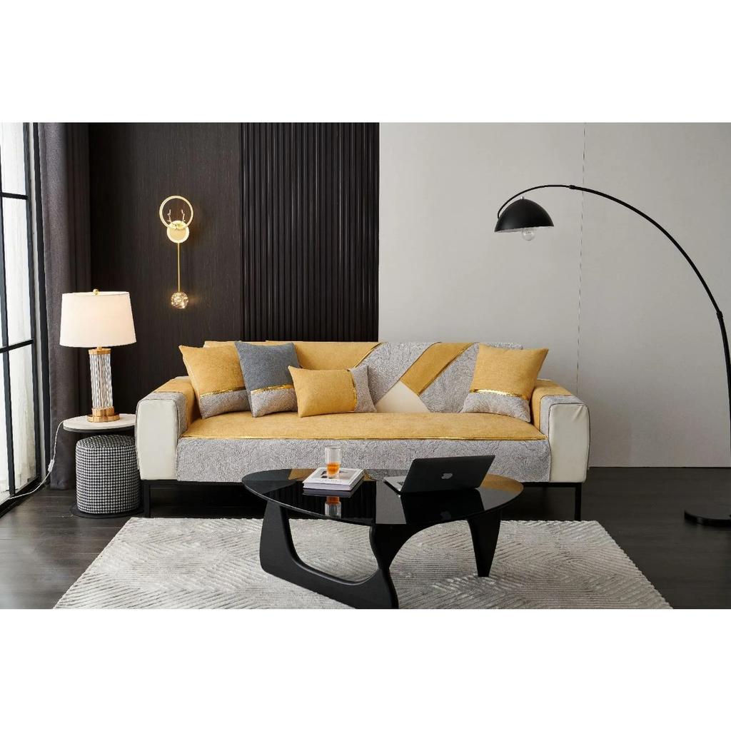 Роскошный чехол для дивана из шенилла Nordic Four Seasons Universal Anti-slip для дивана, подушка для украшения гостиной, чехол для диванного полотенца
