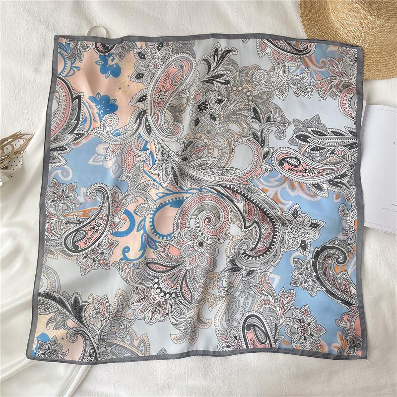 70 * 70 см новый шелковый маленький квадратный шарф для защиты шеи женщин профессиональный шарф универсальный шарф для волос шарф