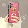 Чехол с золотым и розовым бриллиантом и короной для Samsung Galaxy A14 A73 A53 A71 A51 A31 A33 A22 A12 A21s A13 A32 A52s A72 A52 A23