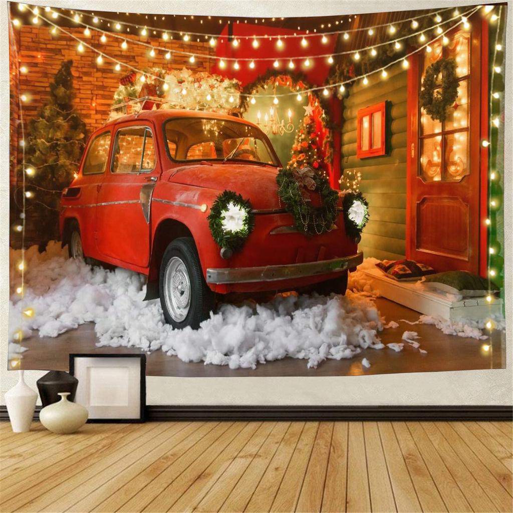 Snow Wall Hanging Tapestry Christmas Wall Hanging Tree Wall Hanging Gorgeous Christmas Tree Fireplace Gifts
