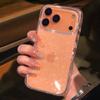 Роскошный Модный Блестящий Прозрачный Чехол для Телефона для iPhone 17 Pro Max 16 15 14 13 12 11 XS X XR 7 8 16 Plus 16E 17 Air Чехол