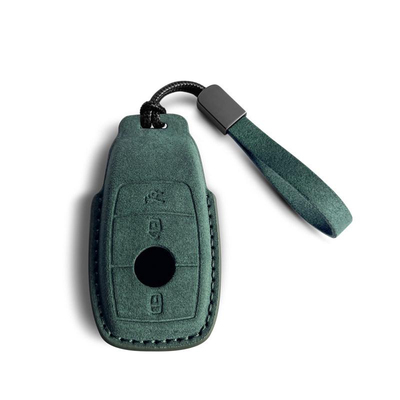 Чехол для ключа Mercedes: Совместимо с 24 моделями, включая C260L, E300L, GLC, GLE, S-Class, GLA, Застежка для корпуса ключа автомобиля