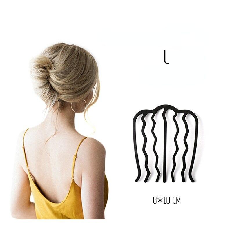 Набор шпилек U-образные заколки для волос, заколки для женщин и девочек, металлические черные заколки для волос, заколки для волос, аксессуары для укладки волос