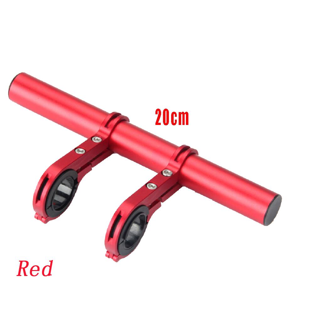 Fashion Lamp Mount Bicycle Double Tube Bracket Bike Handlebar Extender Fiber Aluminum Alloy