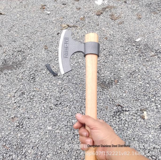 Niemann Outdoor Camping Hatchet & Tactical Axe for Woodworking, Splitting, and Firefighting