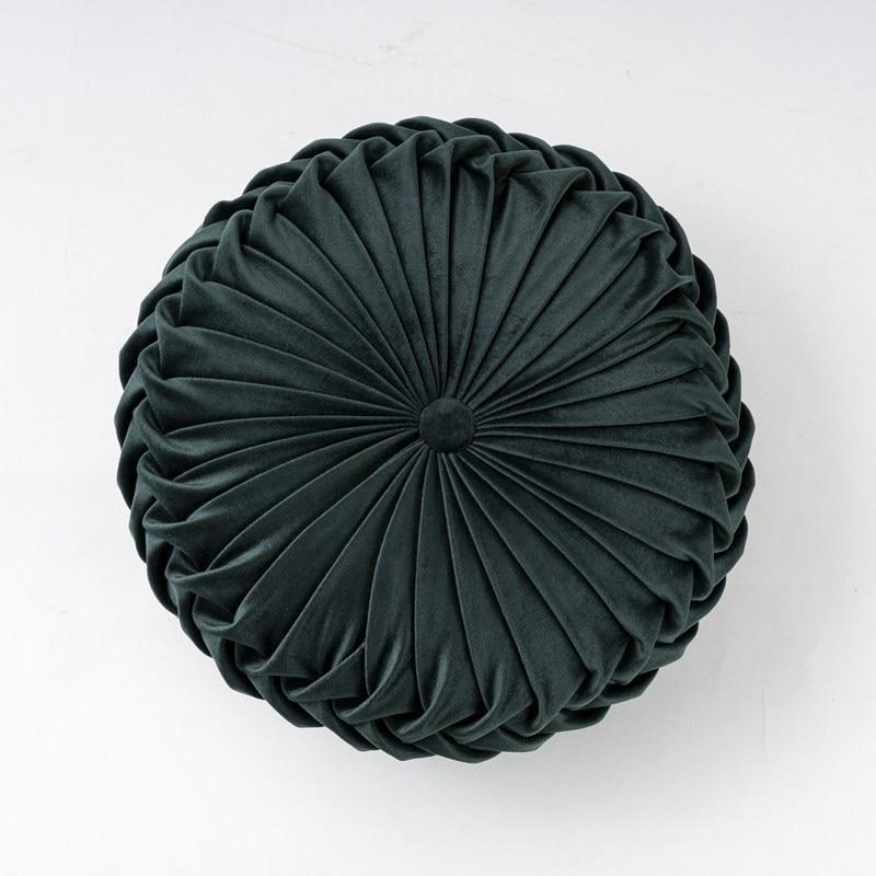 Бархатная подушка с тыквой Морса, креативные диванные подушки, напольная наволочка, сплошной цвет, роскошные домашние подушки для отеля