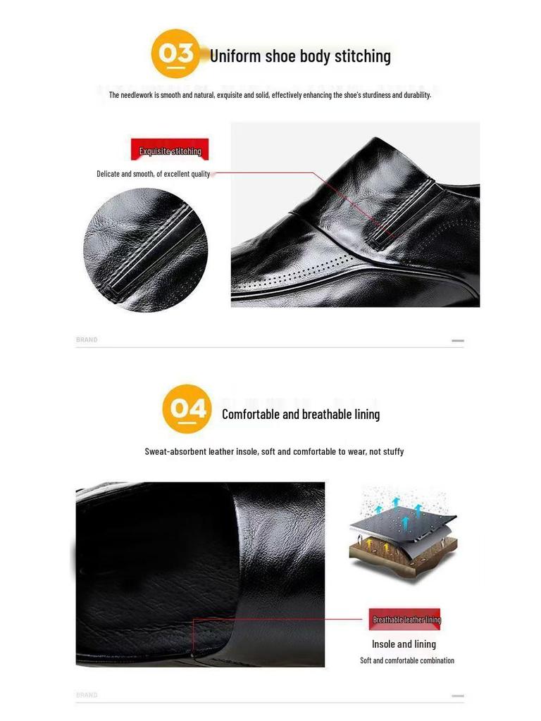 Универсальная повседневная мужская обувь из тисненой коровьей кожи