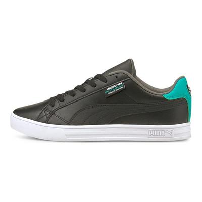 Мужские кроссовки Mercedes-AMG Petronas F1 x Smash Vulc V3 Low Black Spectra Green Белые 306847-02