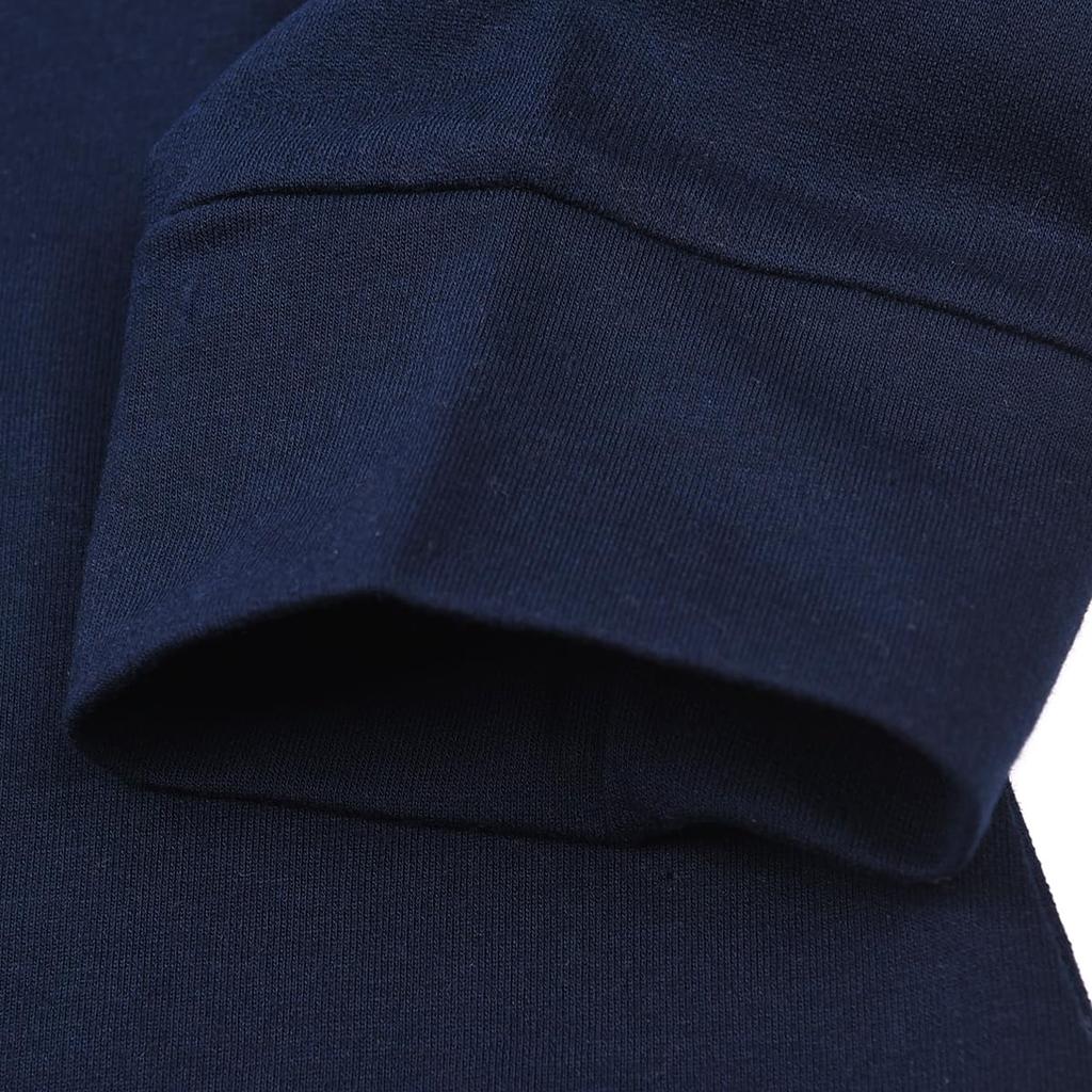 Женская футболка Kusguru Japan Navy с длинным рукавом