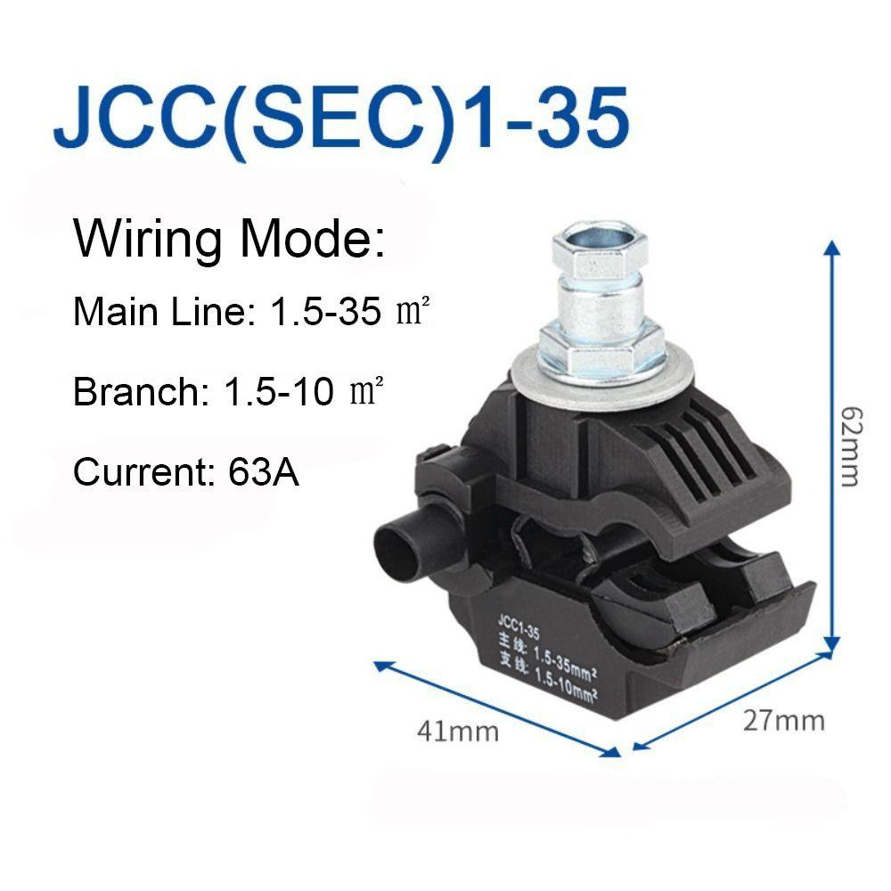 63A/75A Insulation Piercing Connector Cable Wiring Terminals New Cable Clips
