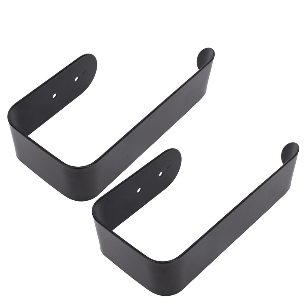 2pcs Modern Curtain Holdbacks Tiebacks Wall Mount U Shaped Curtain Hooks Toilet Paper Roll Holders Multi Purpose for